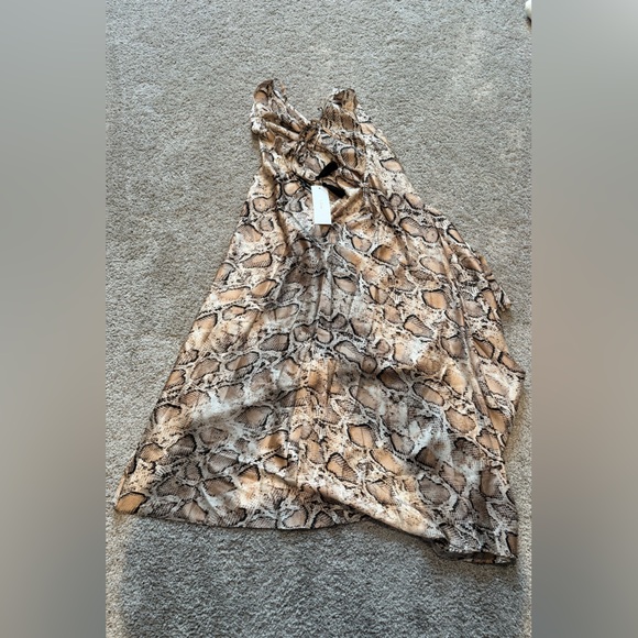 Snake Pattern Dress - Picture 2 of 3